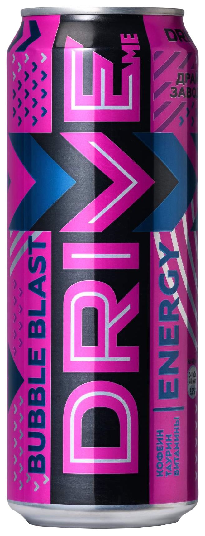 Энергетический напиток ДРАЙВ МИ Баббл Бласт ж/б 0.449л