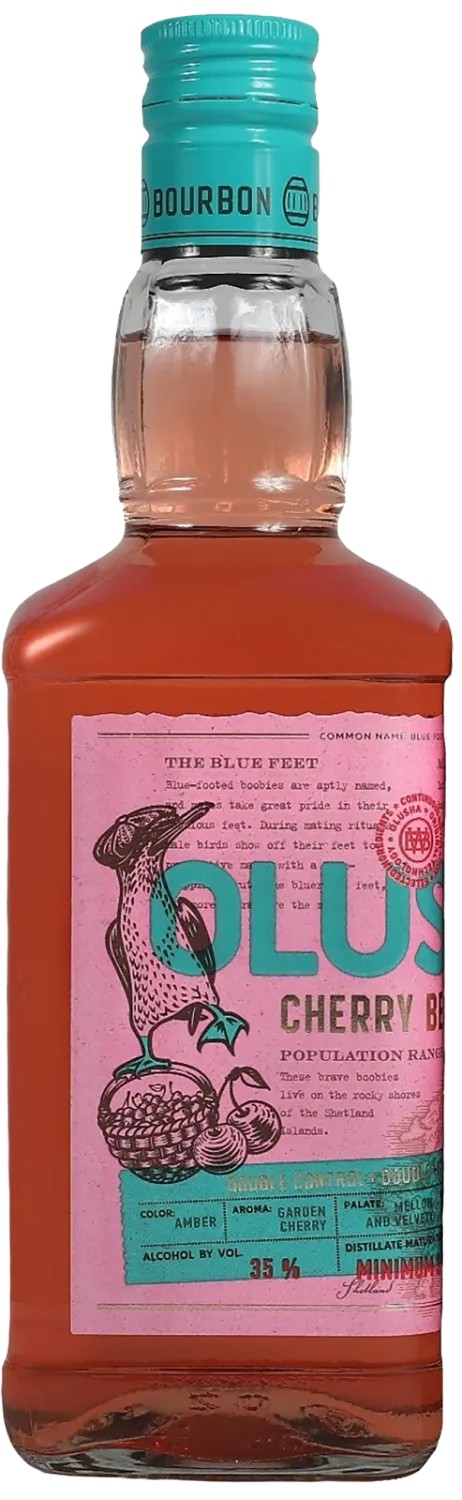 Напиток спиртной ОЛУША Черри Берри 35% ст/б 0.5л