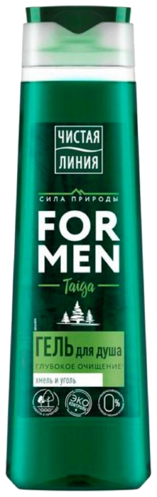 Гель для душа ЧИСТАЯ ЛИНИЯ Глубокое очищение 400мл
