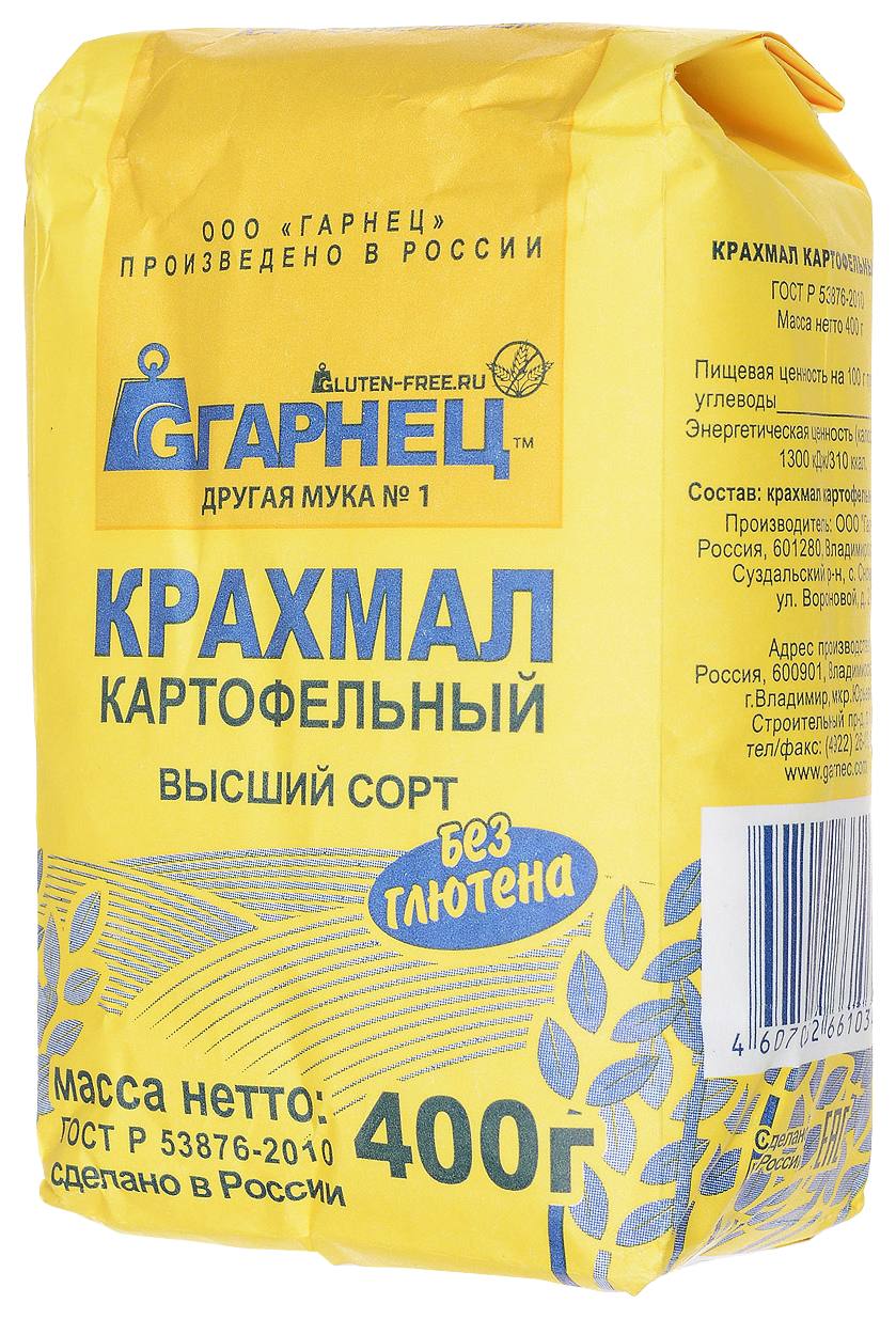 Крахмал ГАРНЕЦ м/у 400г
