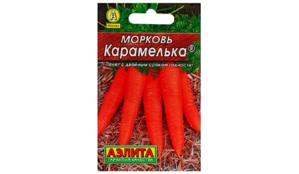 Семена АЭЛИТА Морковь Карамелька Лидер 2г