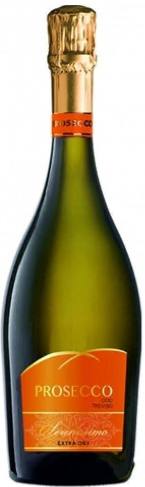 Игристое вино ЛА БУОНА ВИТА Просекко Тревизо Экстра Драй белое сух 10-12% ст/б 0.75л