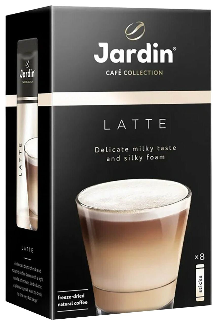 Напиток кофейный ЖАРДИН Латте 3в1 8пак*18г