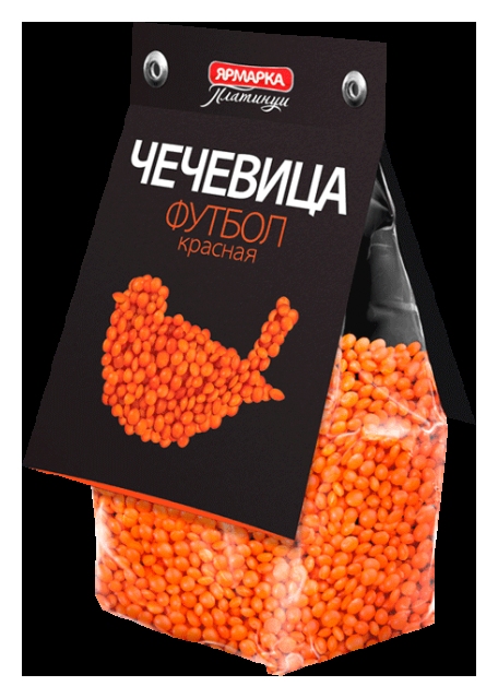 Чечевица БРАВОЛЛИ Футбол красная м/у 350г