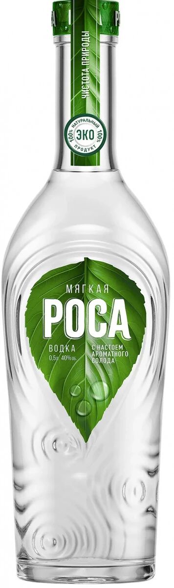 Водка РОСА Мягкая 40% ст/б 0.5л