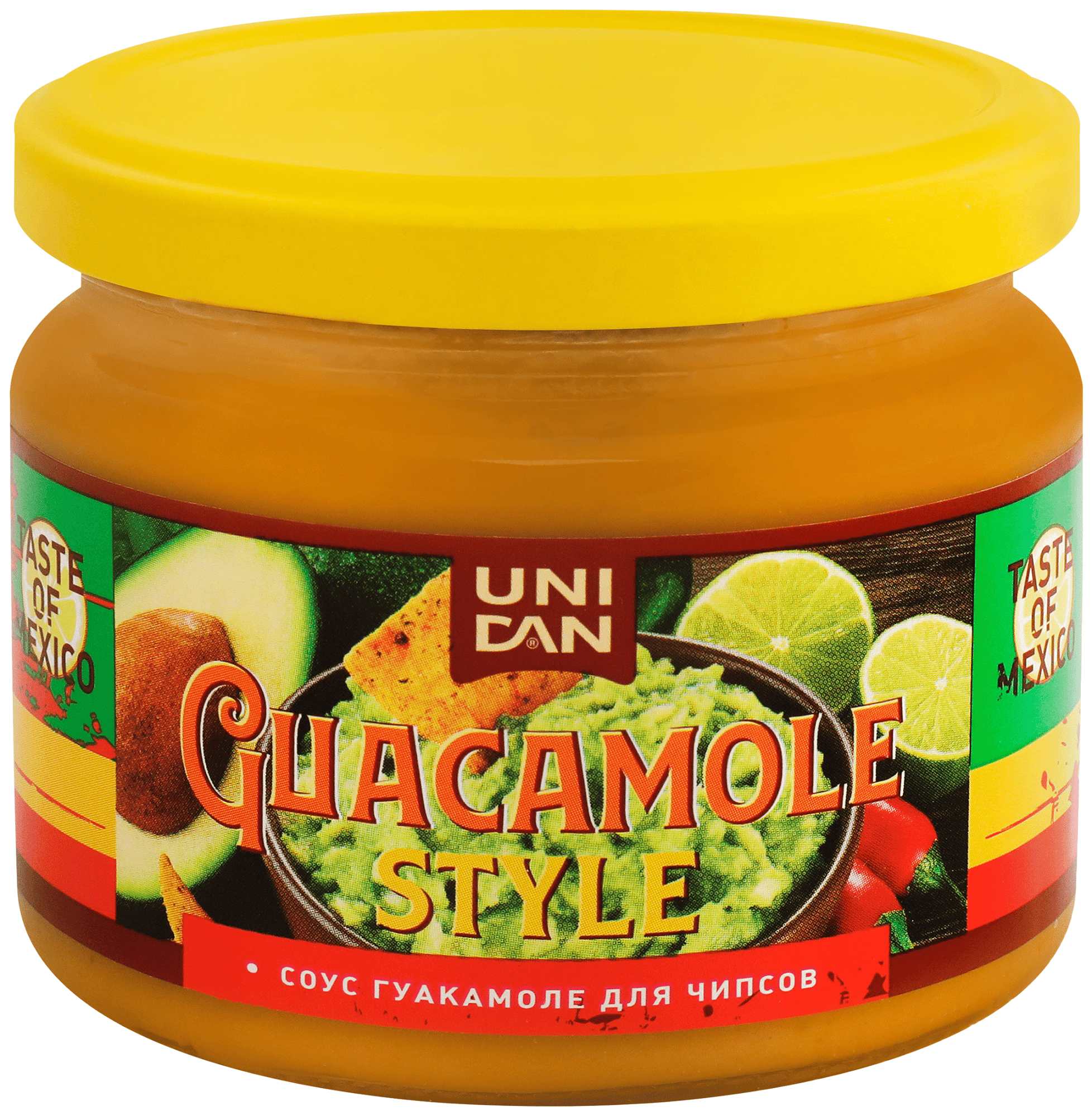 Соус УНИ ДЕН Гуакамоле для чипсов ст/б 280г