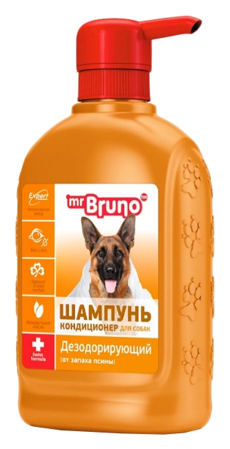Шампунь-кондиционер для собак МИСТЕР БРУНО Дезодорирующий 350мл