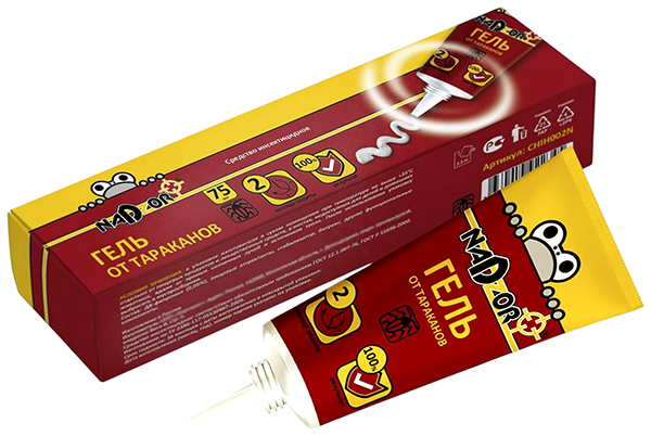 Гель от тараканов НАДЗОР в тубе 75г