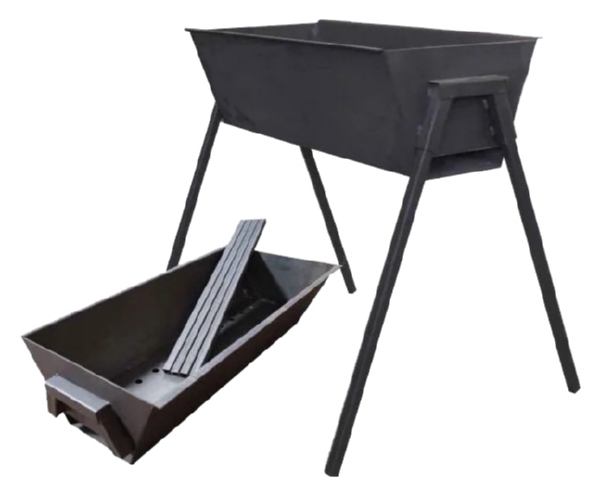 Мангал ГРИФОН Премиум стационарный 53*24*60см