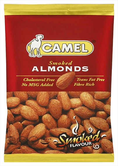 Миндаль КЭМЭЛ жареный со вкусом копчения 36г