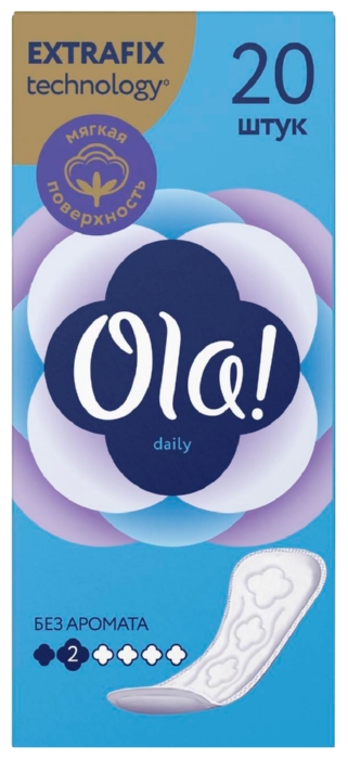 Прокладки ежедневные ОЛА Дейли 20шт