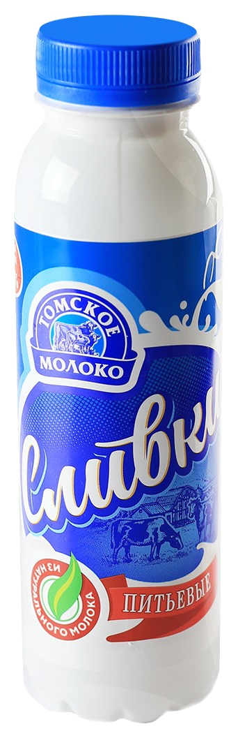 Сливки ТОМСКОЕ МОЛОКО пастер бзмж 20% 250г
