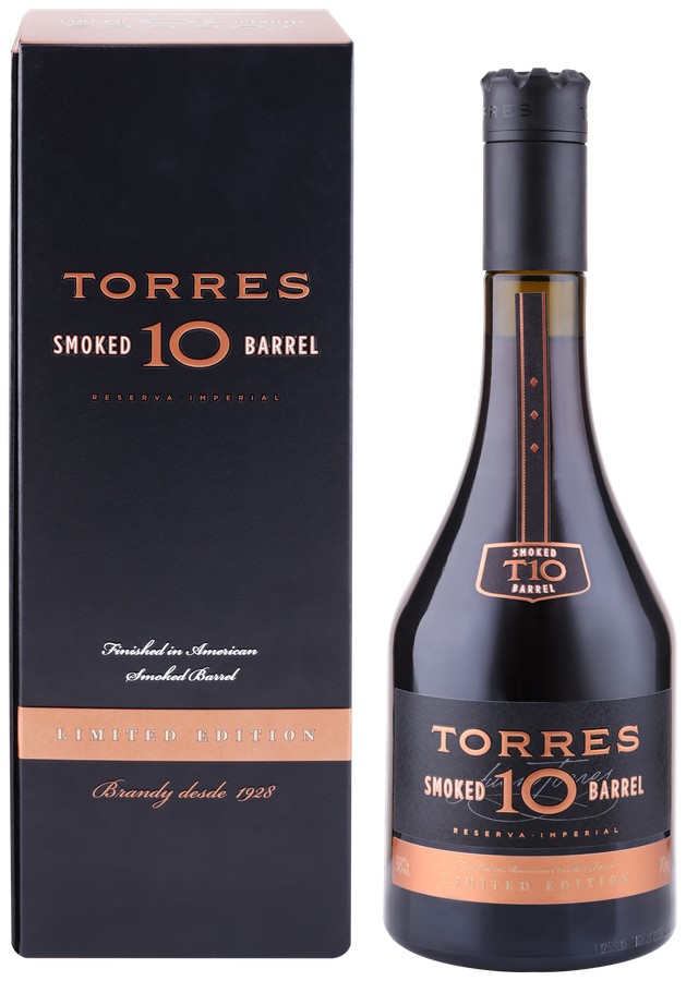 Бренди ТОРРЕС Смоукд Баррел 10 лет 38% ПК 0.7л