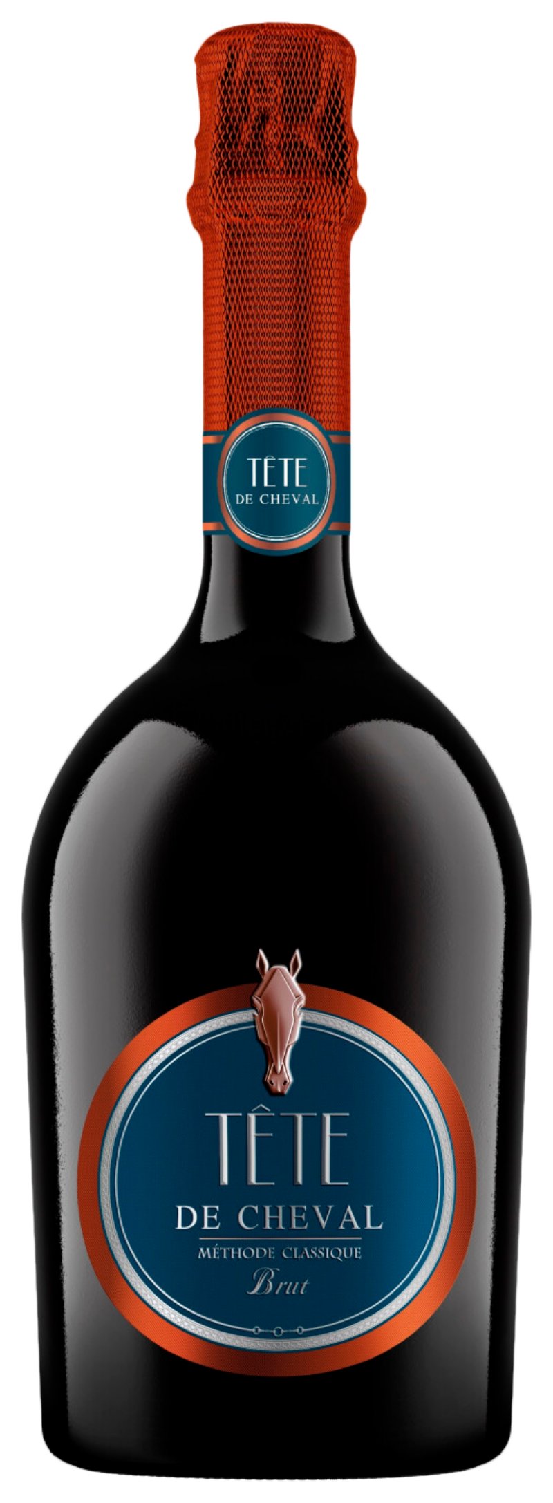 Игристое вино ТЕТ ДЕ ШЕВАЛЬ белое брют 12% ст/б 0.75л