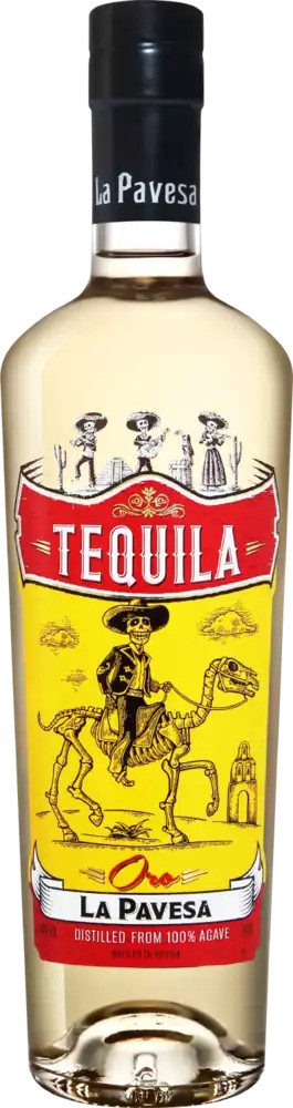 Напиток спиртной ЛА ПОВЕСА Текила Оро 40% ст/б 0.5л