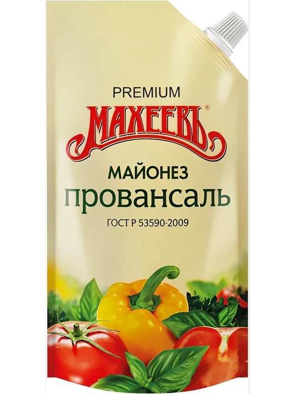 Майонез МАХЕЕВЪ Провансаль 50.5% д/пак 200мл