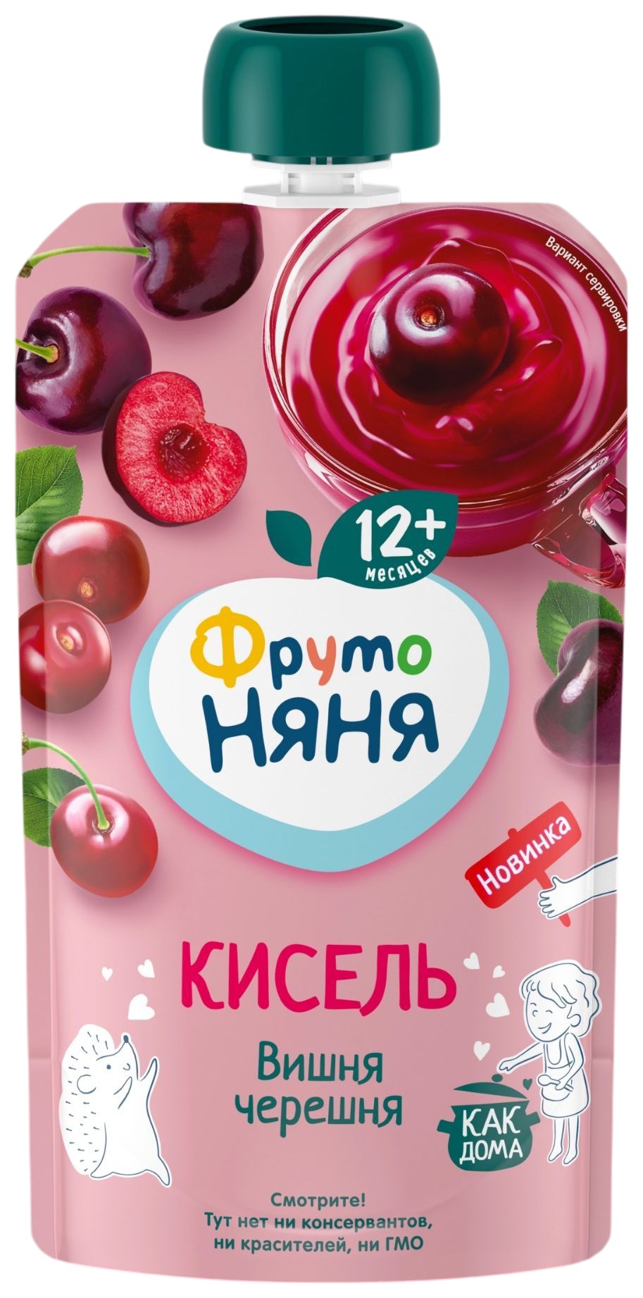 Кисель ФРУТОНЯНЯ вишня черешня м/у 130г