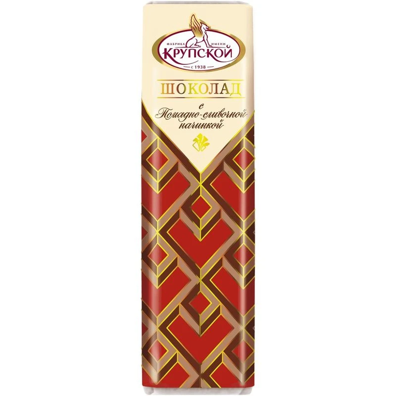 Батончик ФАБРИКА им.КРУПСКОЙ помадно-сливочный 47г