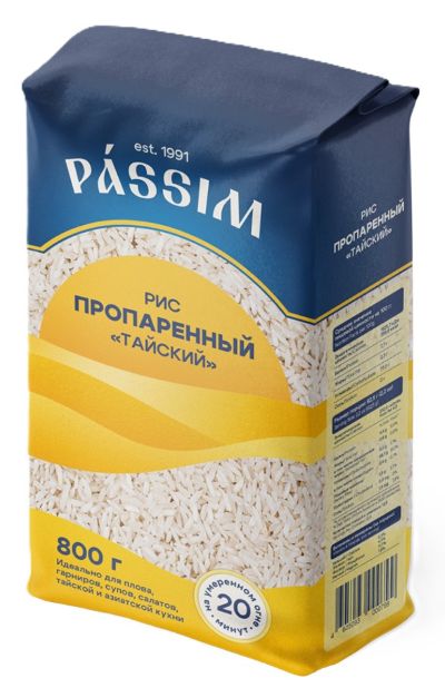 Рис ПАССИМ обработанный паром м/у 800г