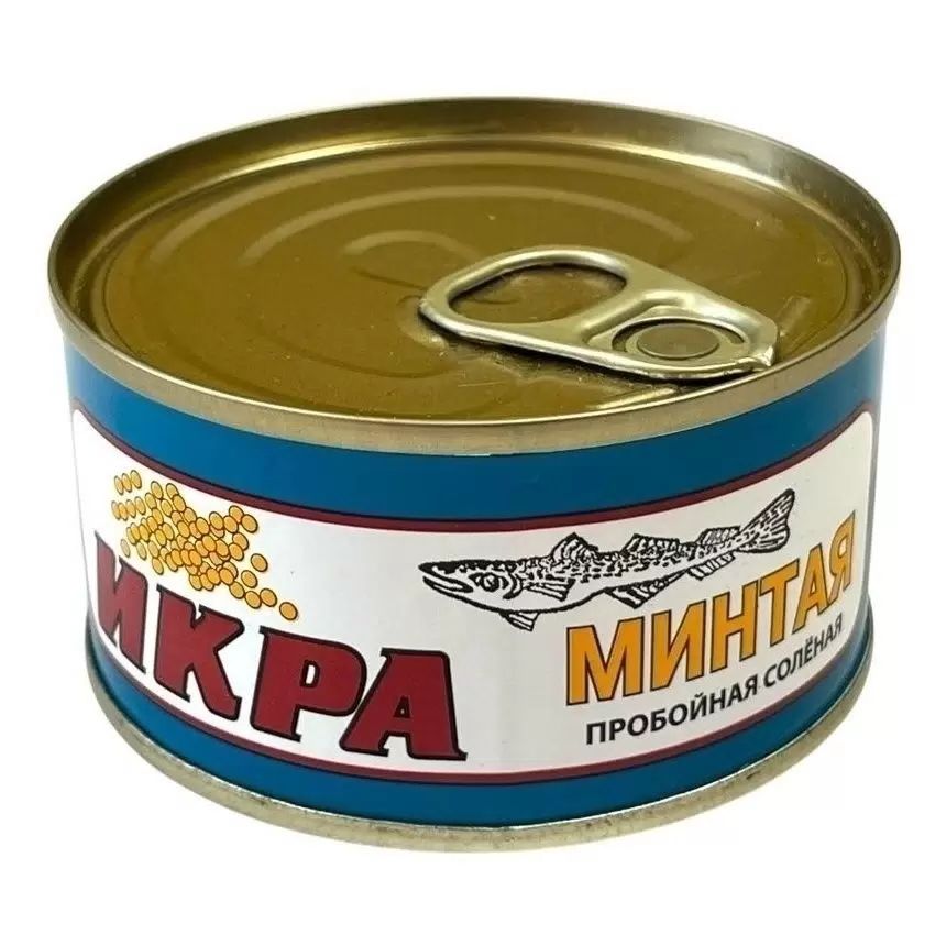 Икра минтая НЕВОД ж/б 130г