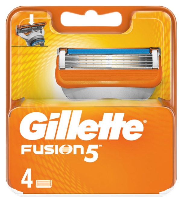 Кассеты ЖИЛЛЕТ Фьюжин5 4шт