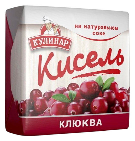 Кисель КУЛИНАР клюква брикет 220г
