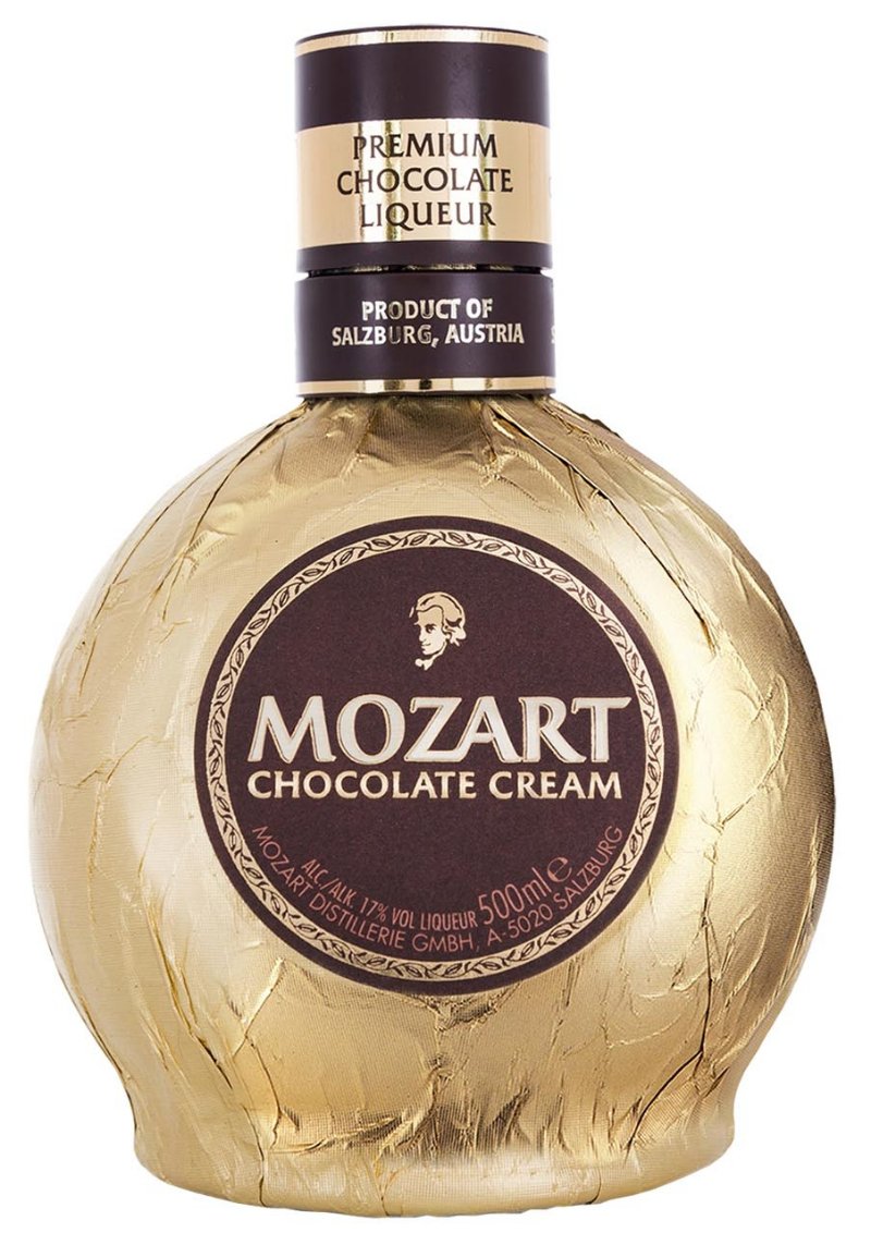 Ликер МОЦАРТ Крем шоколад 17% ст/б 0.5л