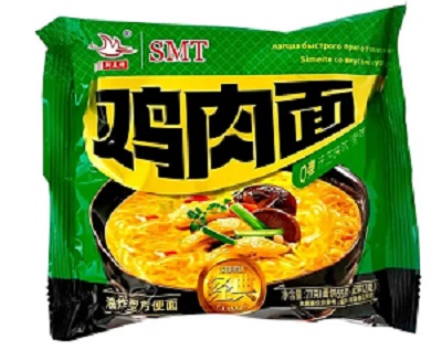 Лапша б/п СЕМИТЭ СИЮАНЬ со вкусом острой курицы т/у 77г