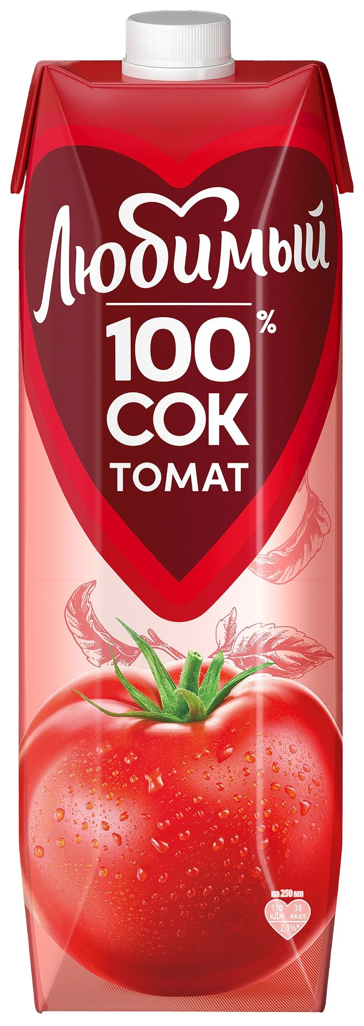 Сок ЛЮБИМЫЙ томат 0.97л