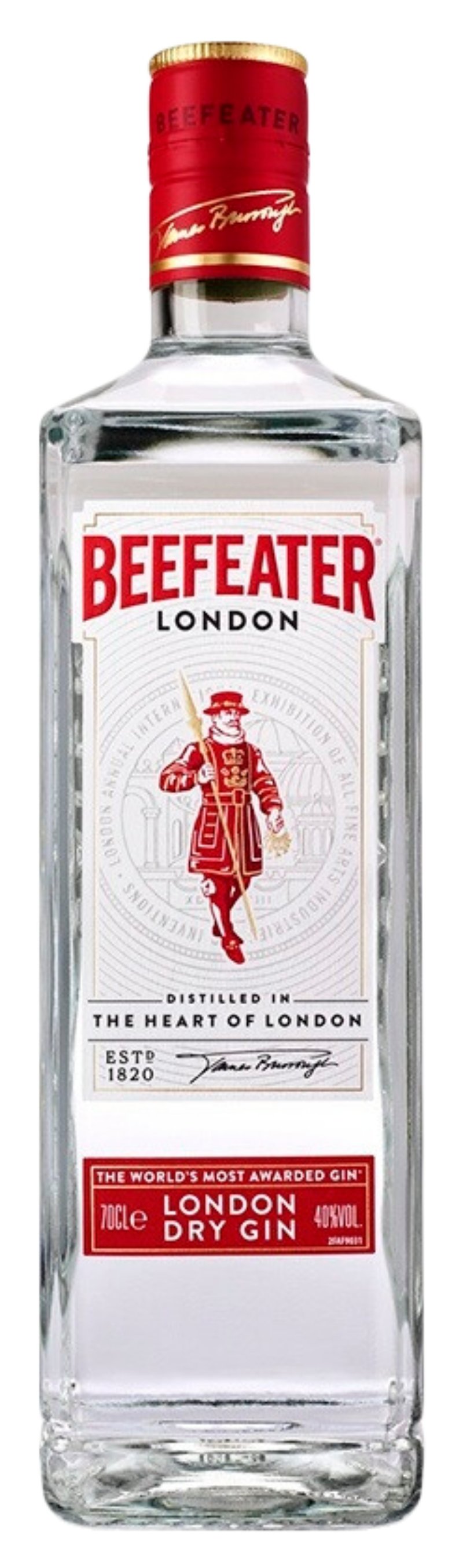 Джин БИФИТЕР Лондон Драй 40% ст/б 0.7л