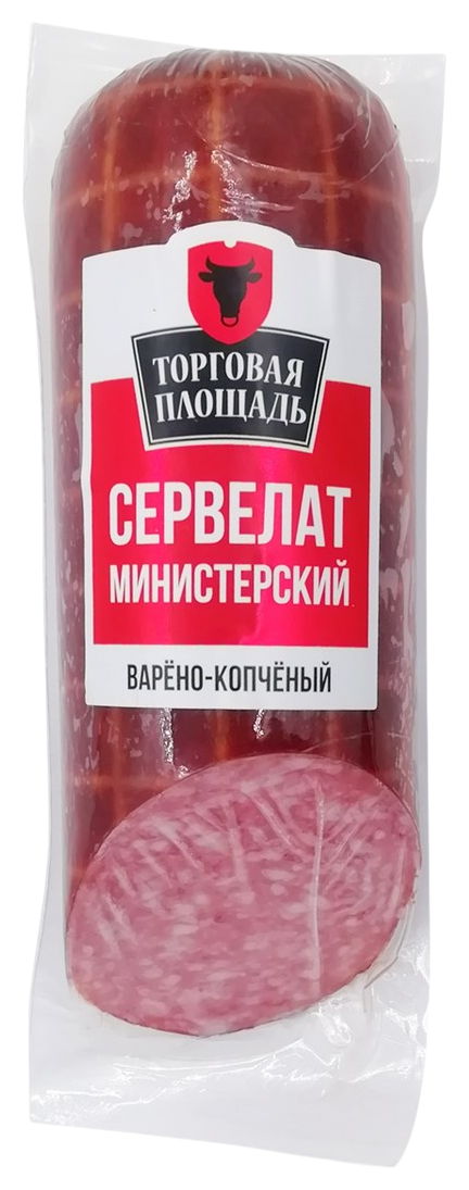 Сервелат ТОРГОВАЯ ПЛОЩАДЬ Как тогда Министерский в/к 270г