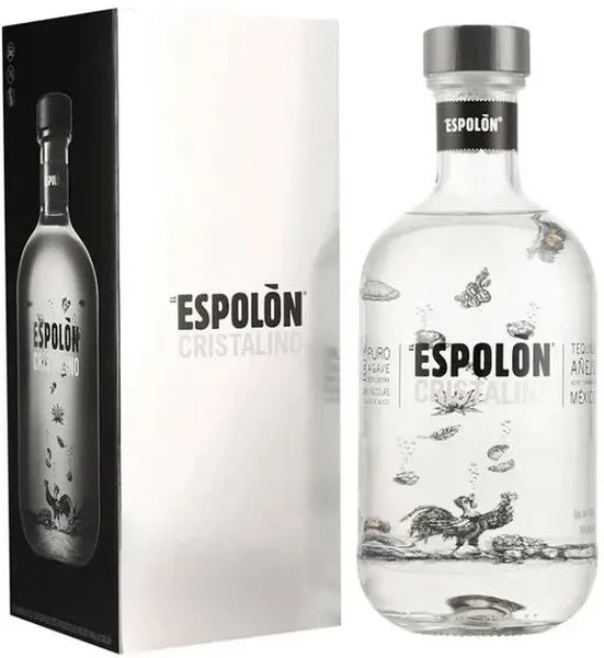 Текила ЭСПОЛОН Кристалино 40% ПК 0.75л