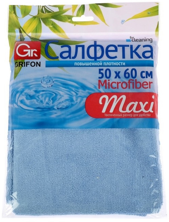 Салфетка ГРИФОН Макси для пола из микрофибры 50*60см