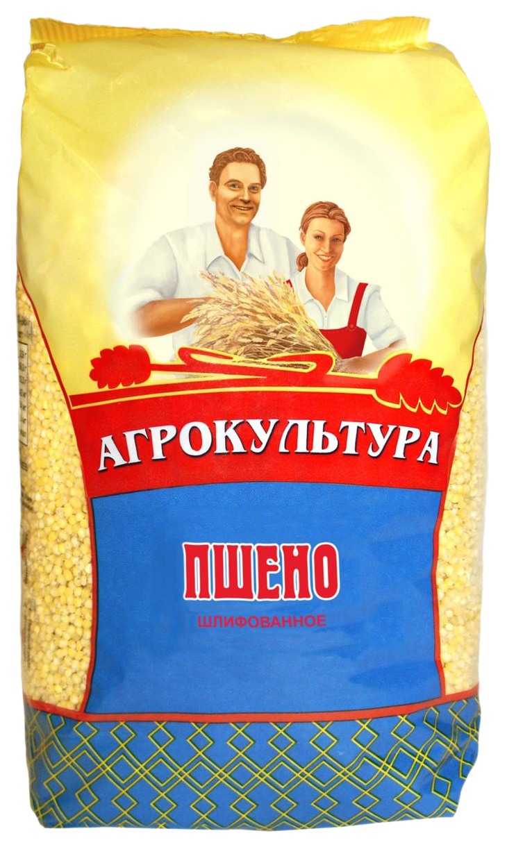 Пшено НАЦИОНАЛЬ Агрокультура шлифованное м/у 800г
