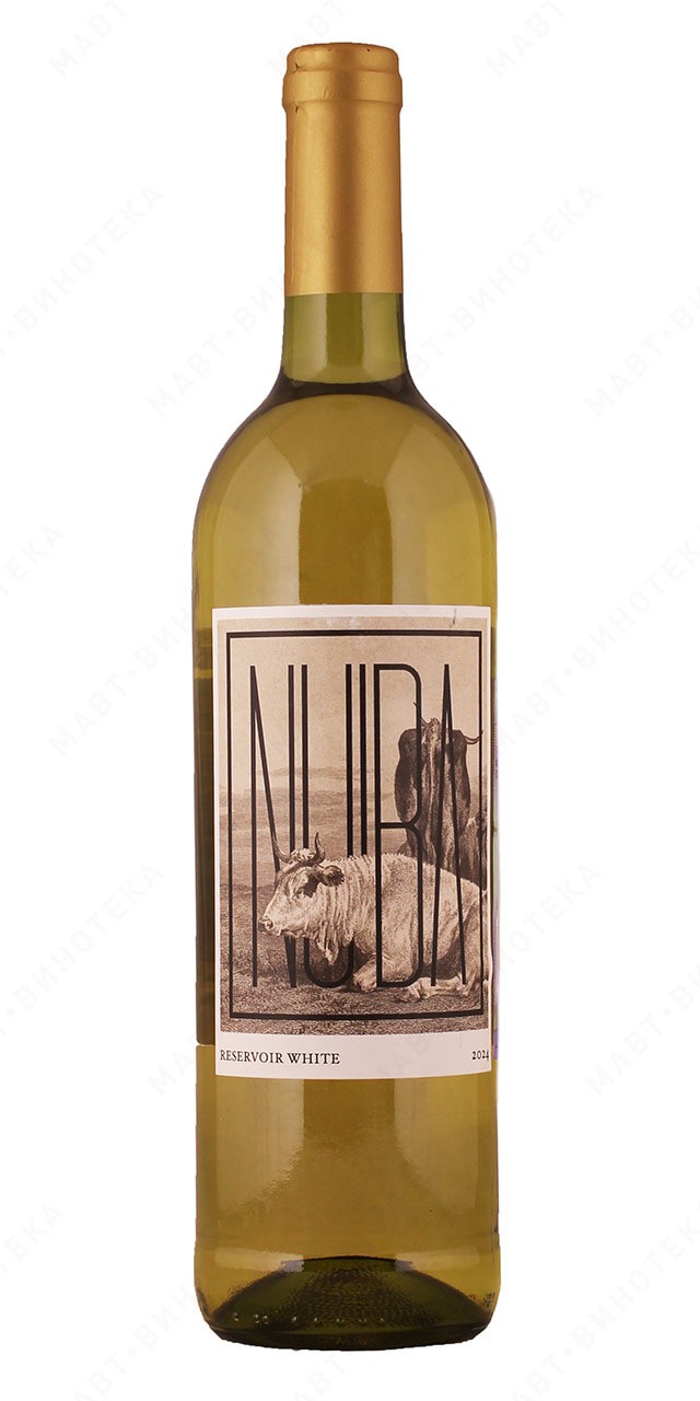 Вино НУИБА Резервуа белое сух 12.5% ст/б 0.75л