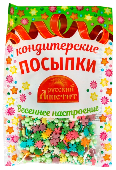 Посыпка кондитерская РУССКИЙ АППЕТИТ Весеннее настроение м/у 30г