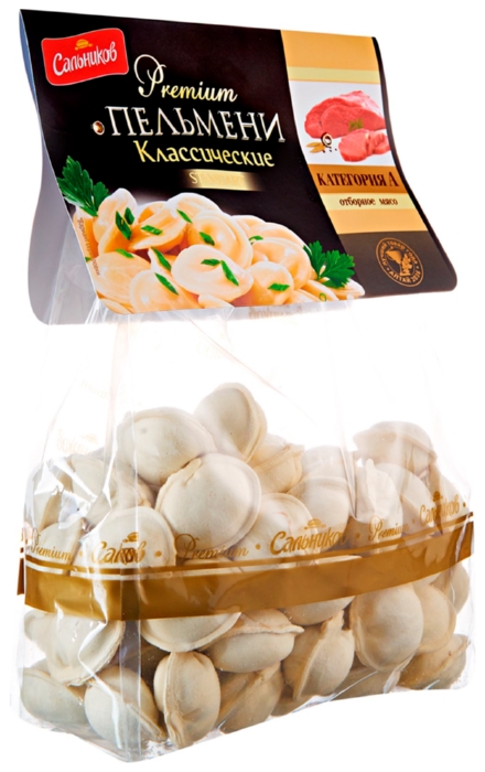 Пельмени САЛЬНИКОВ Классические Стандарт 800г