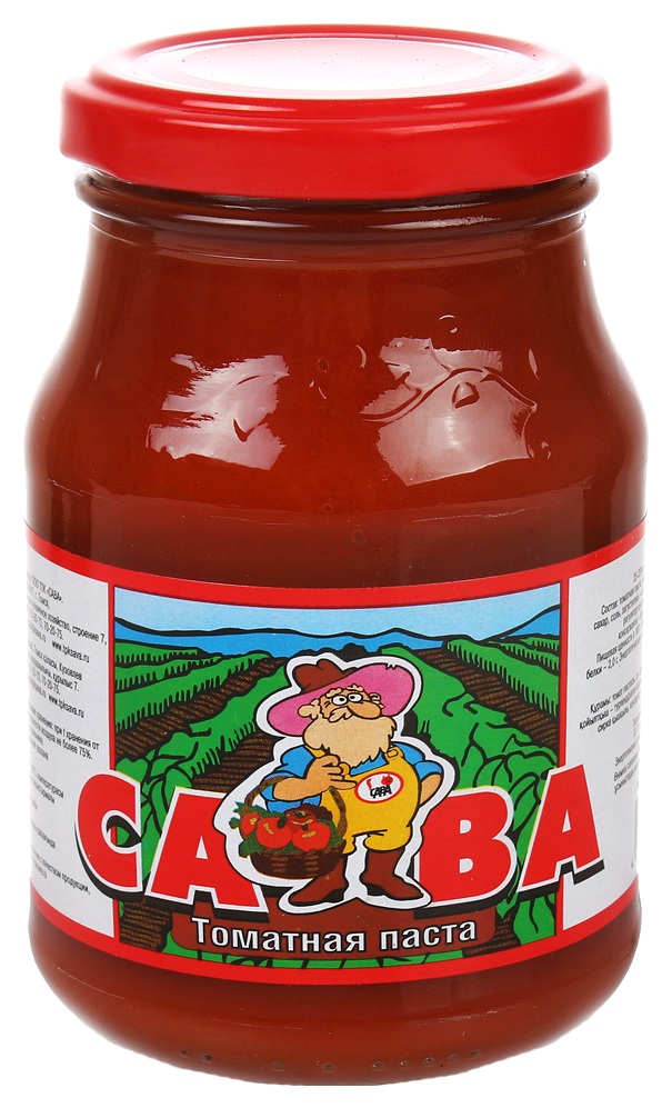 Томатная паста САВА ст/б 280г