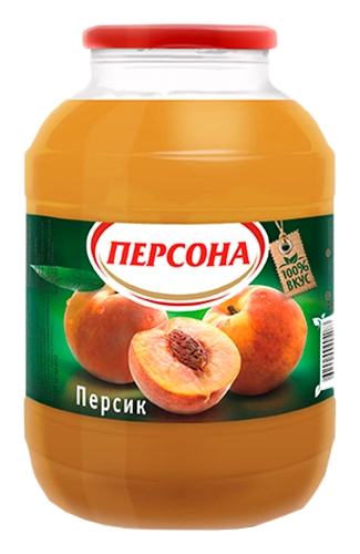 Нектар ПЕРСОНА персик ст/б 3л