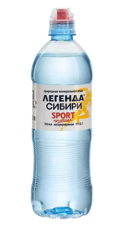 Мин.вода ЛЕГЕНДА СИБИРИ Спорт негазированная 0.7л