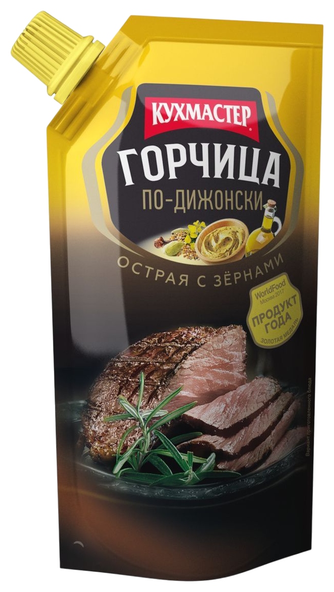 Горчица КУХМАСТЕР По-дижонски м/у 140г