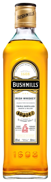 Виски БУШМИЛС Ориджинал 40% ст/б 0.5л