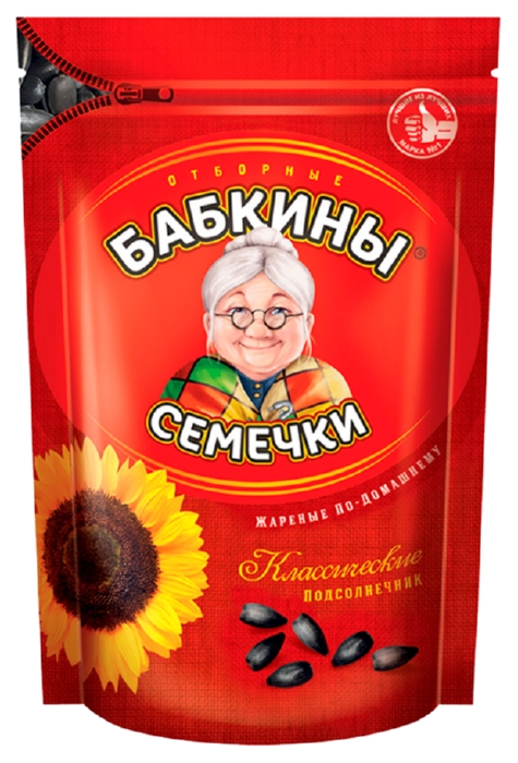 Семечки БАБКИНЫ жареные 300г