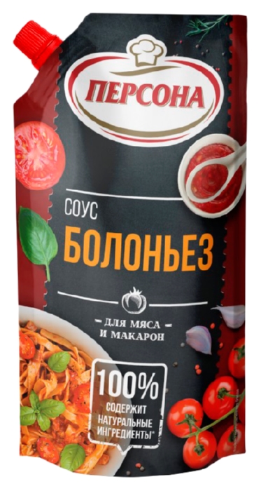 Соус ПЕРСОНА Болоньез д/пак 220мл