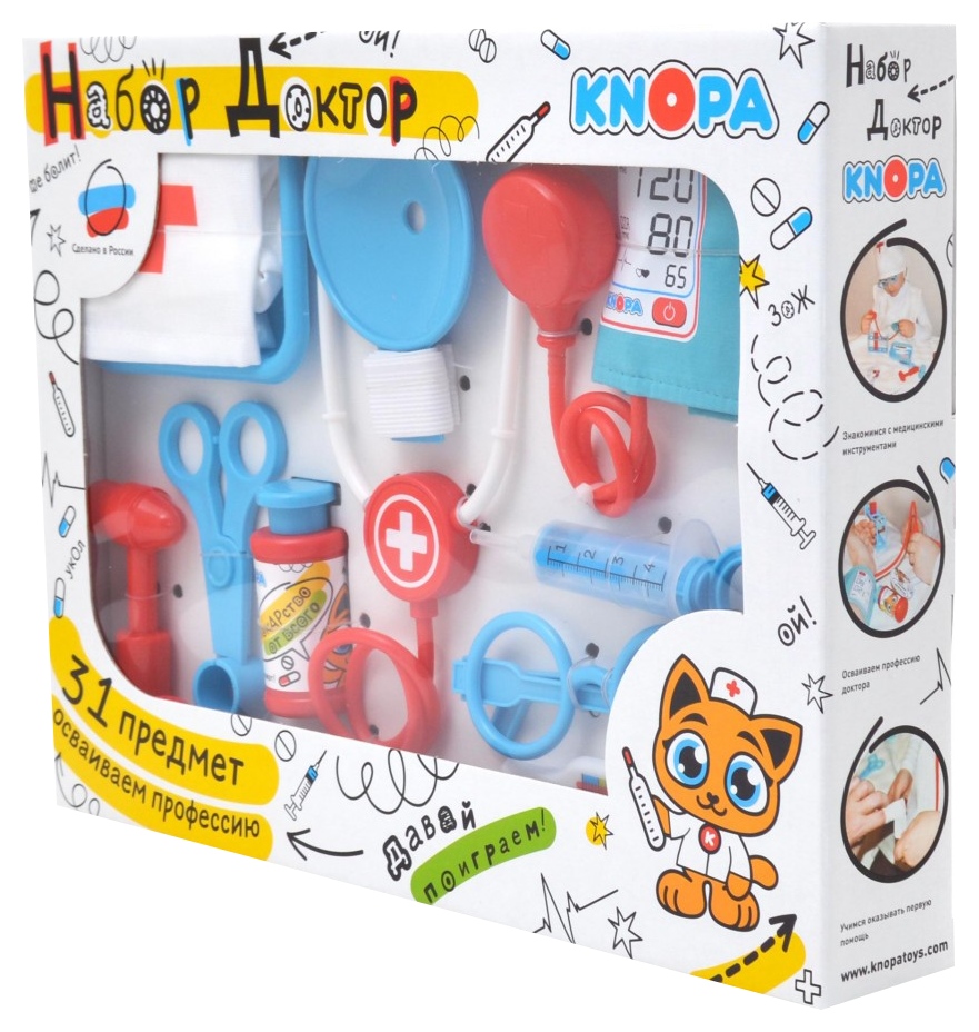 Игровой набор КНОПА Доктор 31 предмет