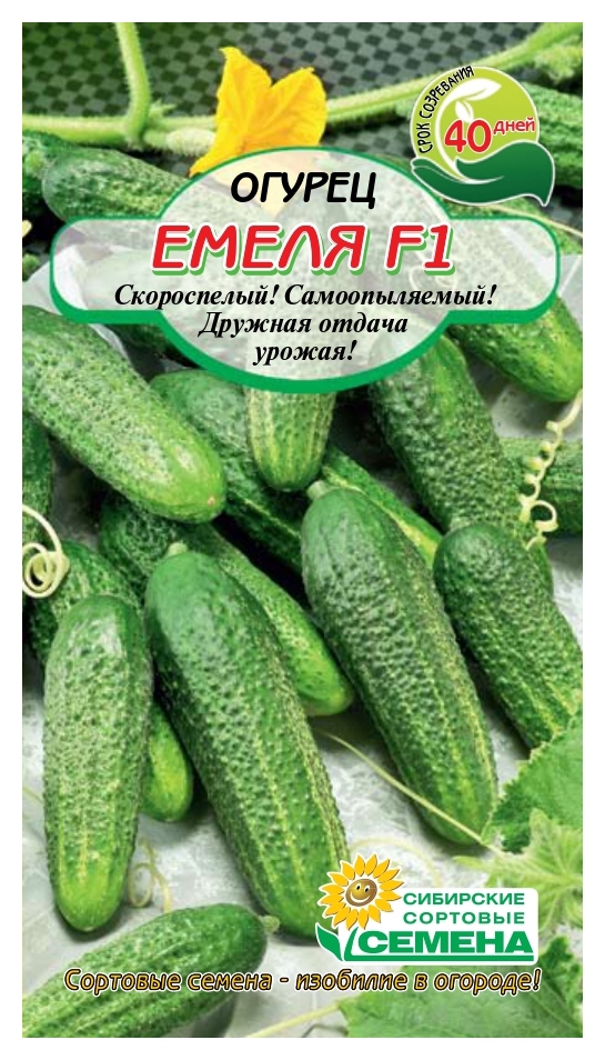 Семена ССС Огурец Емеля Ф1 10шт