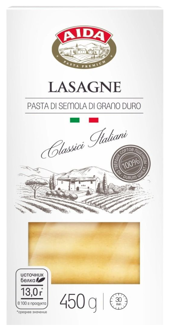 Мак.изделия АИДА Лазанья м/у 450г