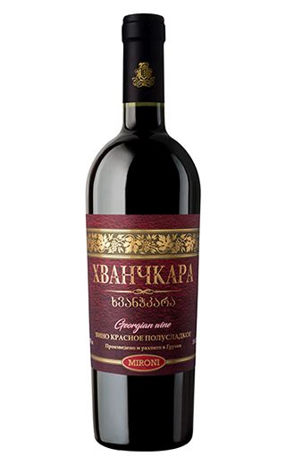 Вино МИРОНИ Хванчкара красное п/сл 11-12% ст/б 0.75л