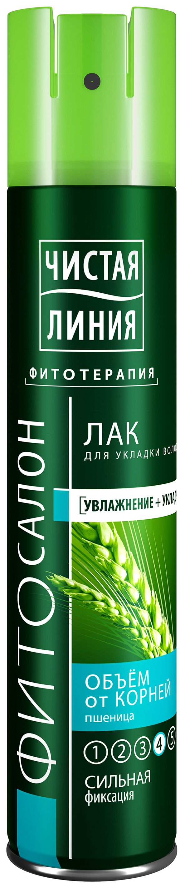 Лак для волос ЧИСТАЯ ЛИНИЯ Объем от корней 200мл