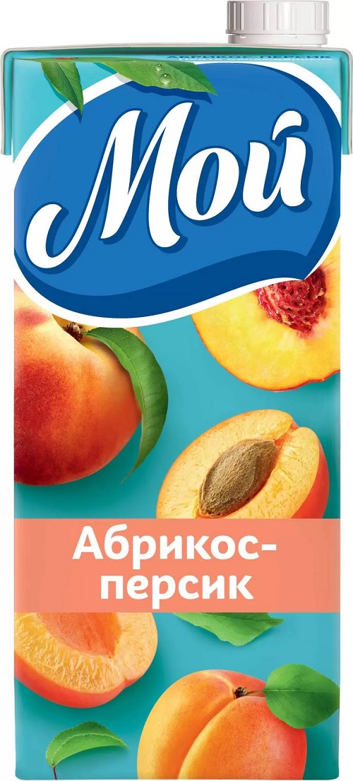 Нектар МОЙ яблоко абрикос 0.95л